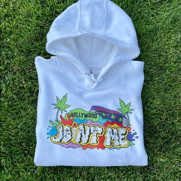 JOINT ME Hoodie • MENS • UNISEX • WHITE - Picture 9 of 11